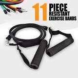 exercise bands 11pc resistances $ 19 95 $ 4 95 shipping