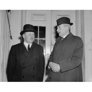  1939 photo White House callers. Washington, D.C., March 16 
