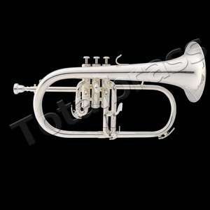 flugelhorn flugel horn silver plated new Top Offer  