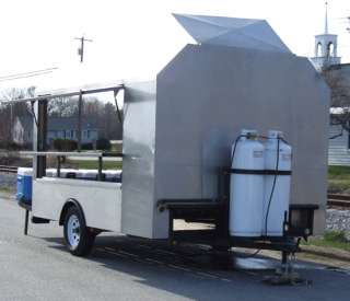   Out Concession Catering Mobile Food Trailer Cart Stainless 16  