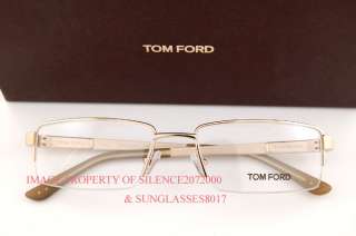 Brand New Tom Ford Eyeglasses Frames 5167 028 GOLD for Men 100% 