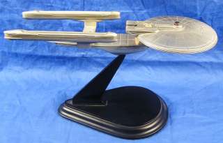 Franklin Mint Star Trek Excelsior NCC 2000 Pewter Ship  