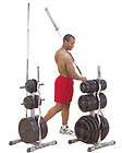 NEW Body Solid Standard Weight Tree and Bar Rack #GSWT