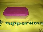 TUPPERWARE FREEZER MATES RASPBERRY 1 1/4 CUP CONTAINER