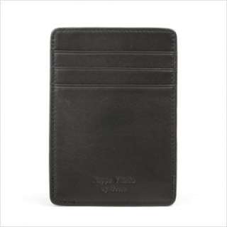 Bosca Nappa Vitello Deluxe Front Pocket Wallet in Black 78 100 
