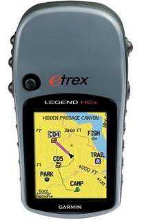 NEW GARMIN ETREX LEGEND HCX HAND HELD COLOR DISPLAY GPS RECEIVER 010 