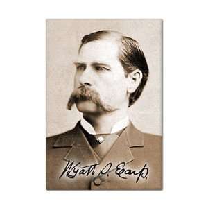 Wyatt Earp Photograph Portrait Fridge Magnet