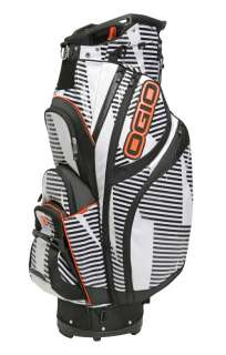 Ogio 2012 Syncro II Golf Cart Bag (White Stripes)  