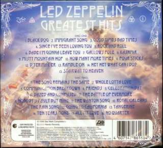 LED ZEPPELIN Greatest Hits 2CD Collectors BOX Best Plant Page Photos 