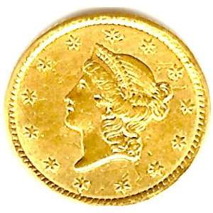  1852 Liberty Head U.S. Gold Dollar   Extremely Fine 