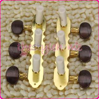 Classical Guitar Tuner Tuning Pegs Machine Heads   Gold  
