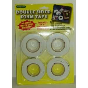  Hamptons Double Sided Foam Tape ~ 4 Rolls (16 feet 