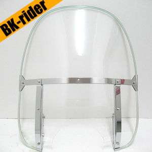 Clear Acrylic Windshield Kit for 1960 1984 Harley FL  