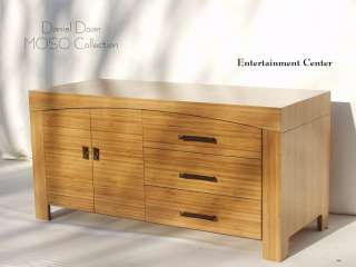 home theater 48 solid bamboo entertainment center price $ 1200