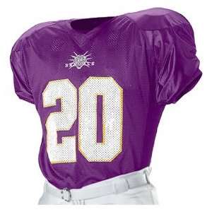   Dazzle Custom Football Jerseys PU   PURPLE YXL