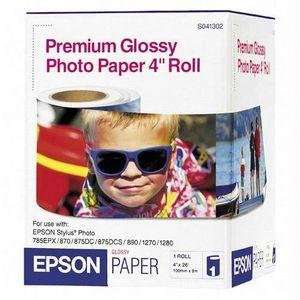  Epson Premium Glossy Photo Paper 1PC Roll Electronics