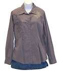 BEAUTIFUL Womens SCULLY Country Western Embroidered Snap Front Shirt 