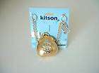 KITSON LA Collection GOLD SILVER HEART RAINBOW CHARM 3 Piece SET items 