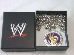 JOHN CENA Small Purple Pendant with WWE Box  