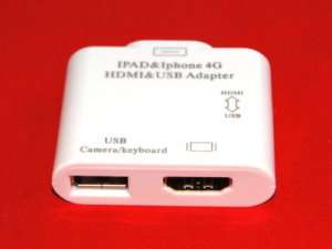 USB Keyboard Carema Connection Kit & HDMI Video Audio Combo Adapter 