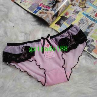 Sexy cute Lace pink size s UNDERWEAR Thongs briefs 801  