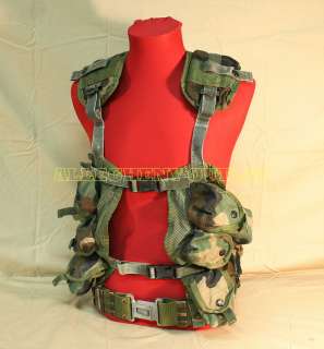 US Army ENHANCED LBV Load Bearing Vest / BELT M NICE  