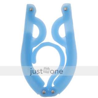   Folding Plastic Clothes Garment Coat Washing Laundry Hanger  