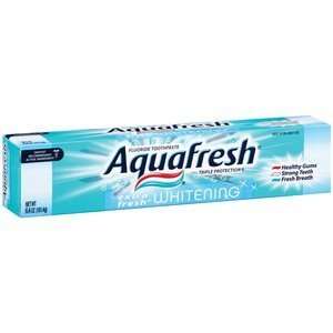  Aquafresh Extra Fresh Whitening Fluoride Toothpaste, 6.4 
