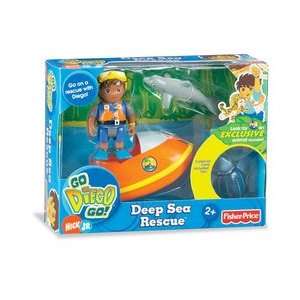   Go Diego Go Animal Playpack   Diegos Deep Sea Rescue Toys & Games