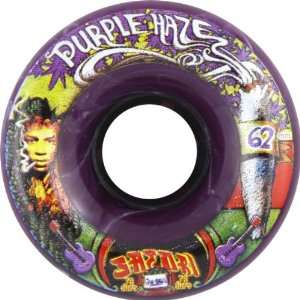  Satori Goo Ball Purple Haze 78a 62mm Clear Purple Wheels 