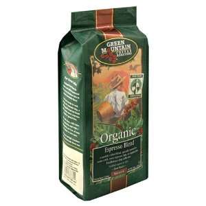 Green Mountain Coffee Fair Trade Organic Espresso Blend, Whole Bean 