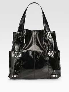 MICHAEL MICHAEL KORS   Gibson Patent Leather Large Tote bag    
