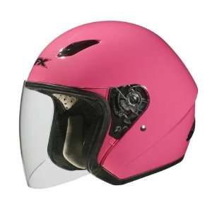    AFX FX 43 Open Face Motorcycle Helmet with Shield Pink Automotive