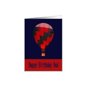  Birthday, Dad, hot air balloon Card: Health & Personal 