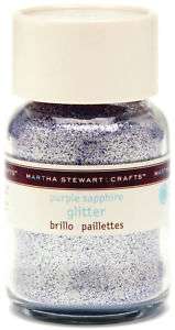 Martha Stewart Fine Glitter 1.5 oz.   Purple Sapphire  