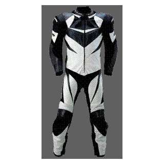  Fieldsheer Rufus Race One Piece Leather Suit   42/White 