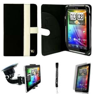  Canvas Jacket Portfolio Cover Carrying Protective Case for HTC Flyer 