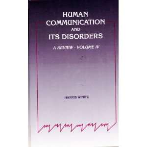 Human Communication and Its Disorders A Review Development of 