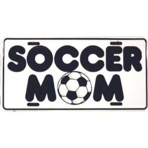  Soccer Mom Metal License Plate 6x12