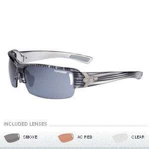  Tifosi Slope Interchangeable Lens Sunglasses   Gray Stripe 