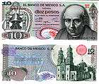 Mexico $ 10 Pesos Miguel Hidalgo May 15, 1973 UNC.