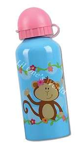 Stephen Joseph Girl Monkey Drinking Water Bottle NEW 794866902997 