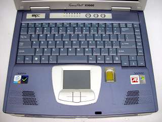 Lot of 2 MPC Business Laptop Transport X1000 Pentium M P4 PM 2.4GHz 15 
