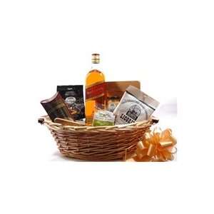  Fathers Day Johnnie Walker Red Label Scotch Gift Basket 