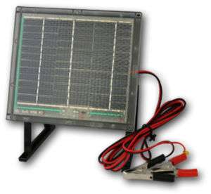 Portable Solar Panel charges 12V Rechargeable Batteries  