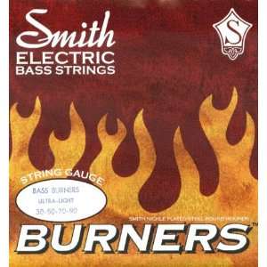 Ken Smith Electric Bass Burners NPS Nickel Plated Round Wound, .030 