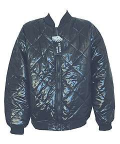 Mens Glossy Bubble puff Jacket winter Coat BY THE BONG NWT  