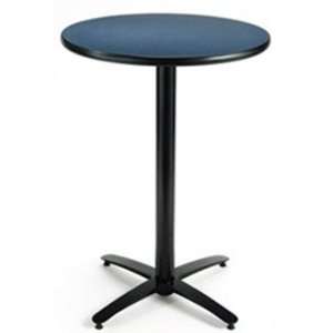 KFI Seating 24 inch Round Table with Pedestal Base