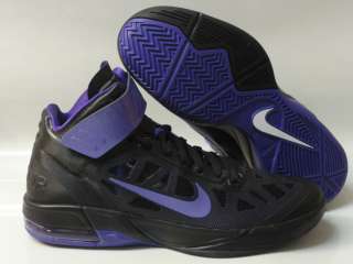 Nike Air Max Fly By Black Purple Sneakers Mens Sz 9  