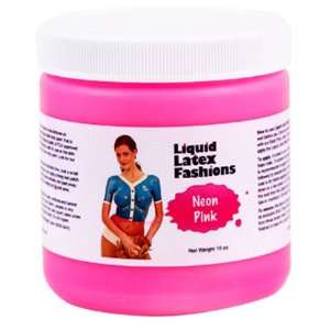    Ammonia Free Liquid Latex Body Paint   32oz Neon Pink Beauty